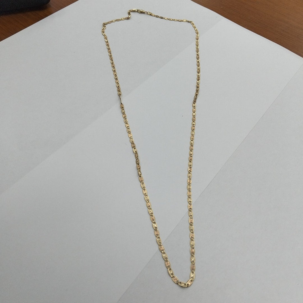 CADENA ORO COMBINADO 14 K 6.1 GRMS (SEMINUEVO)