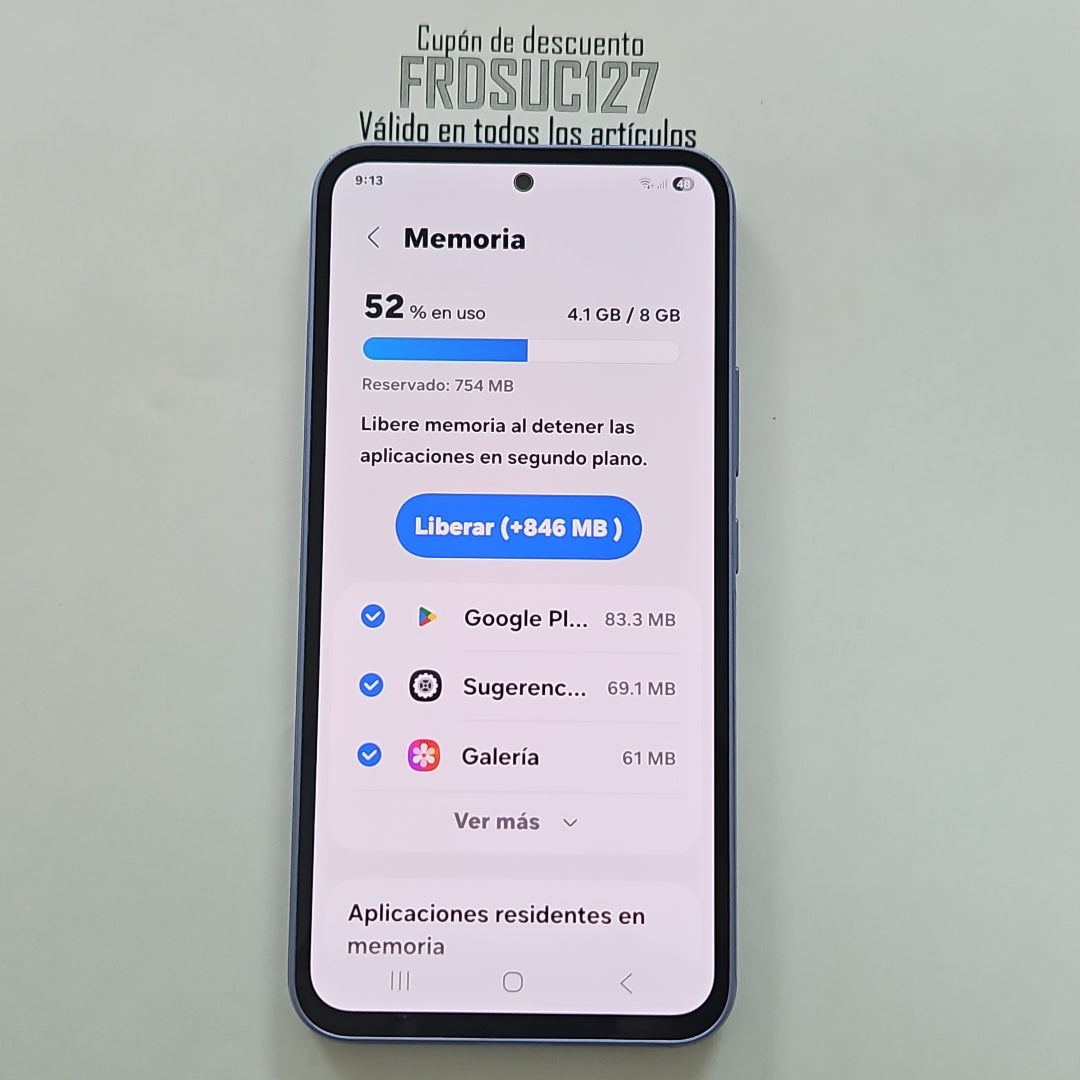 CELULAR SAMSUNG GALAXY A54 5G SM-A546E 128 GB 8 GB RAM (SEMINUEVO)