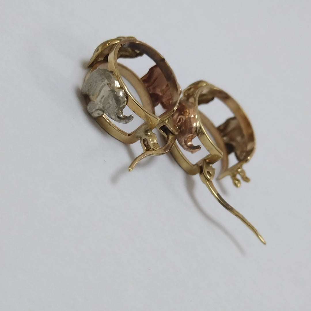 ARETES PAR ORO 10 K 3,30 GRMS (SEMINUEVO)