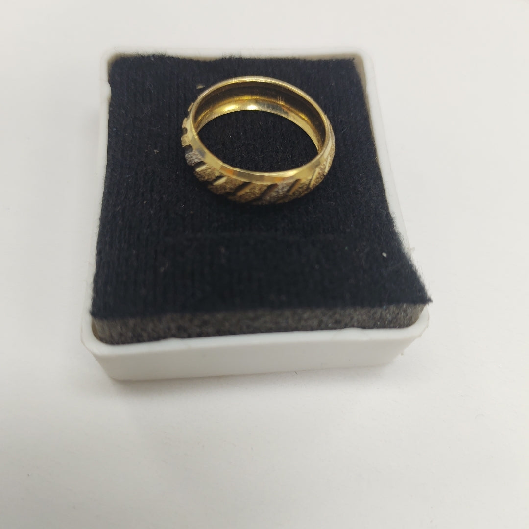 ARGOLLA ORO COMBINADO 14 K 2,30 GRMS (SEMINUEVO)