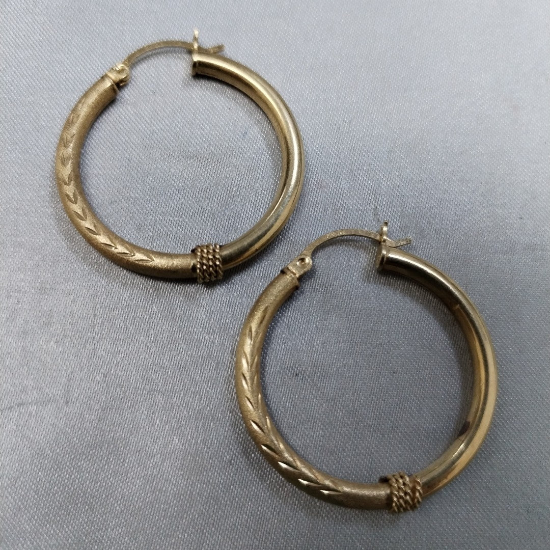 ARRACADAS PAR ORO 10 K 3,40 GRMS (SEMINUEVO)