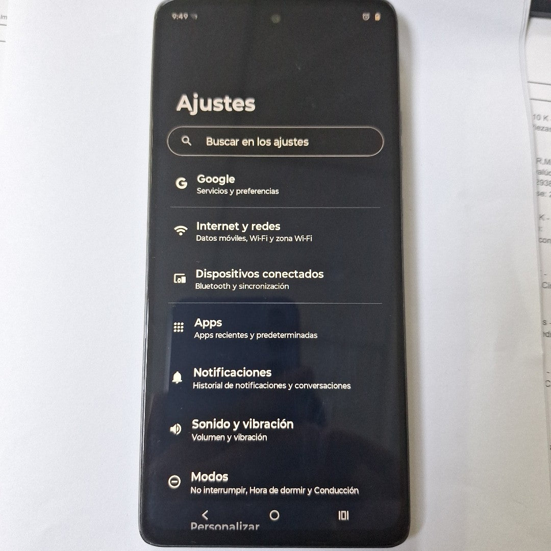 CELULAR MOTOROLA MOTO G75 5G XT2437-2 (2024) 256 GB 8 GB RAM (SEMINUEVO)