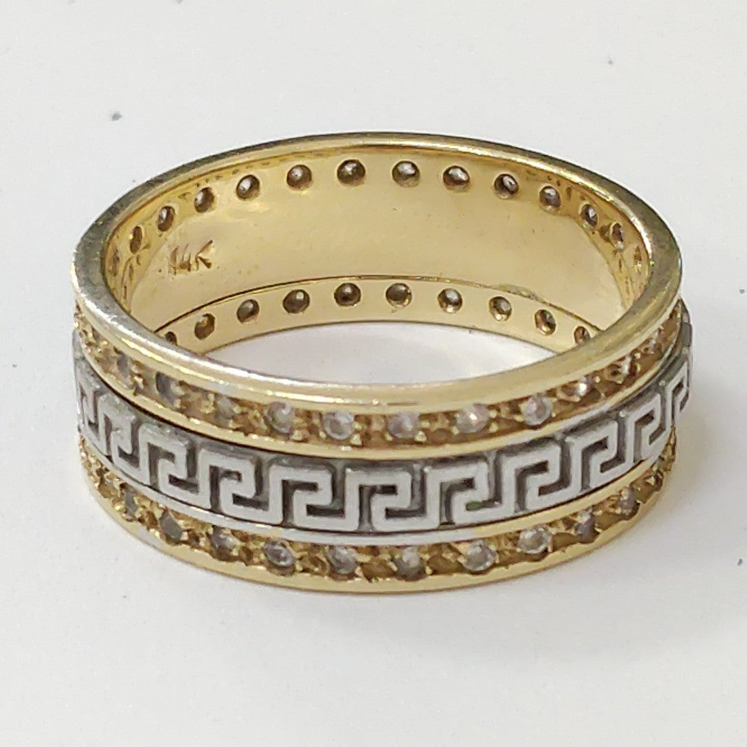 ARGOLLA ORO 14 K 9.6 GRMS (SEMINUEVO)