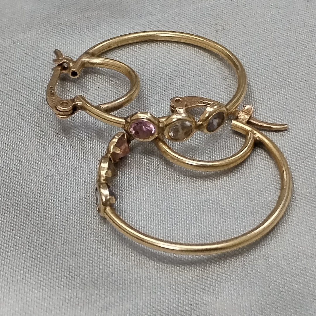 ARETES PAR ORO 10 K 3,00 GRMS (SEMINUEVO)