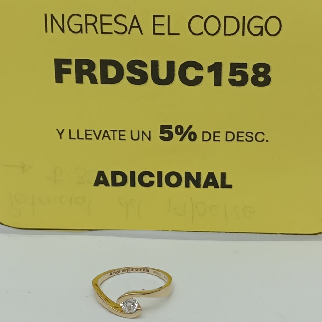 ANILLITO ORO 14 K 2,30 GRMS (SEMINUEVO)