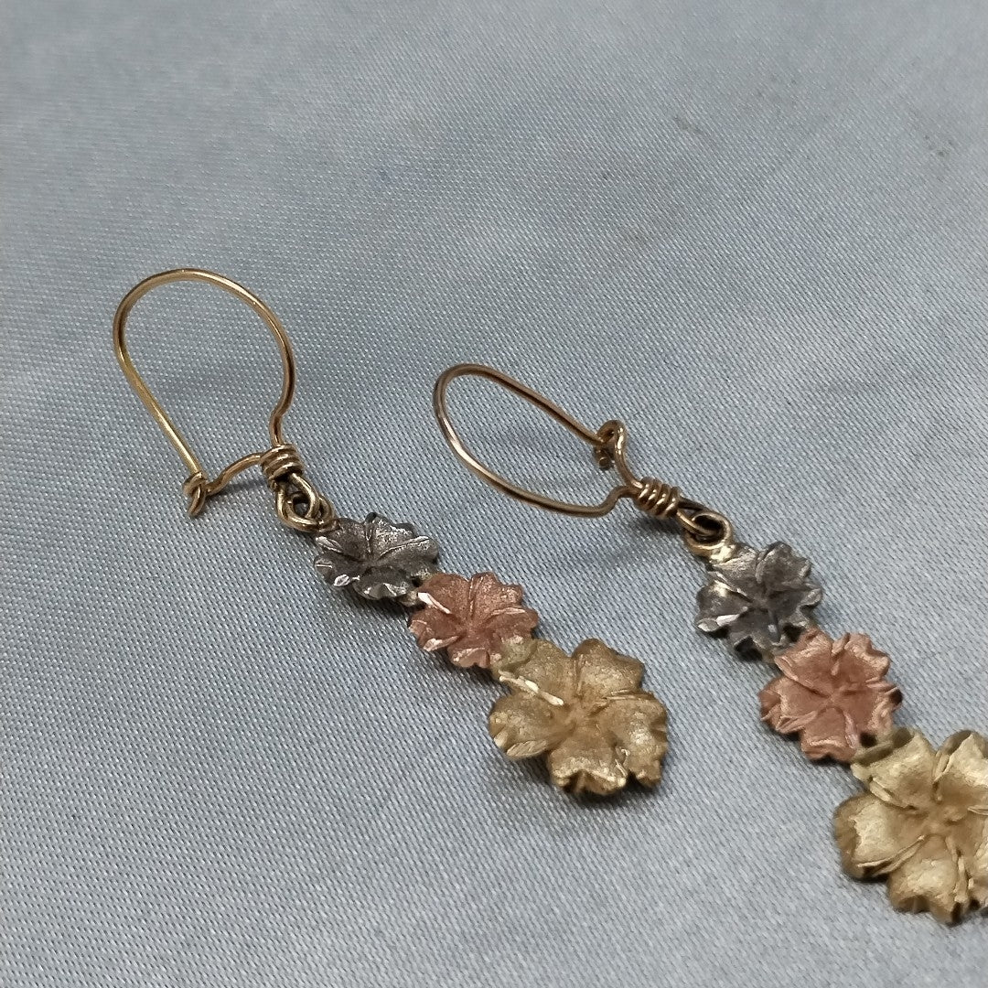 ARETES PAR ORO 10 K 3,20 GRMS (SEMINUEVO)