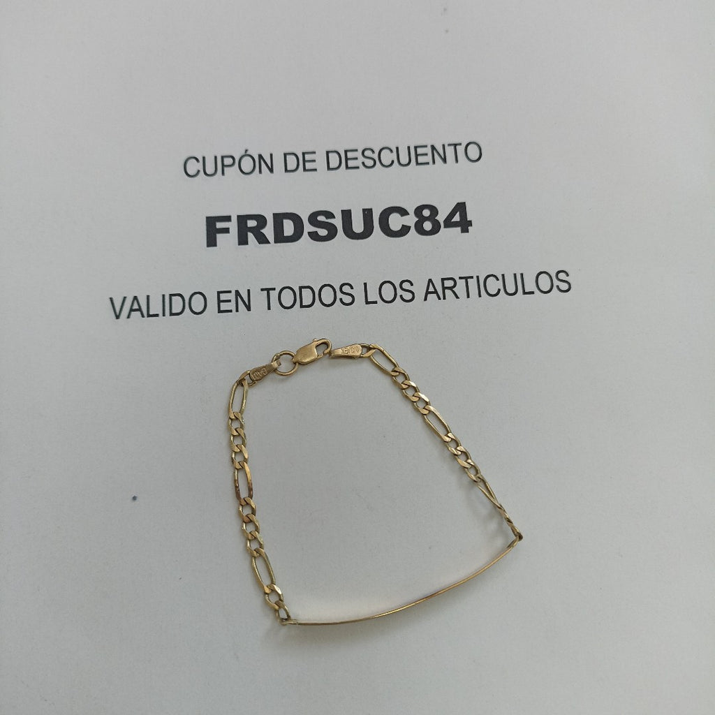 ESCLAVA ORO 10 K 2.9 GRMS (SEMINUEVO)