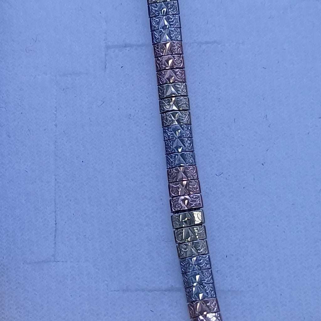 PULSERA ORO,ORO COMBINADO 14 K 11,00 GRMS (SEMINUEVO)