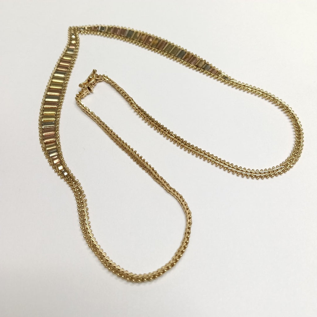 GARGANTILLA ORO 14 K 17.1 GRMS (SEMINUEVO)