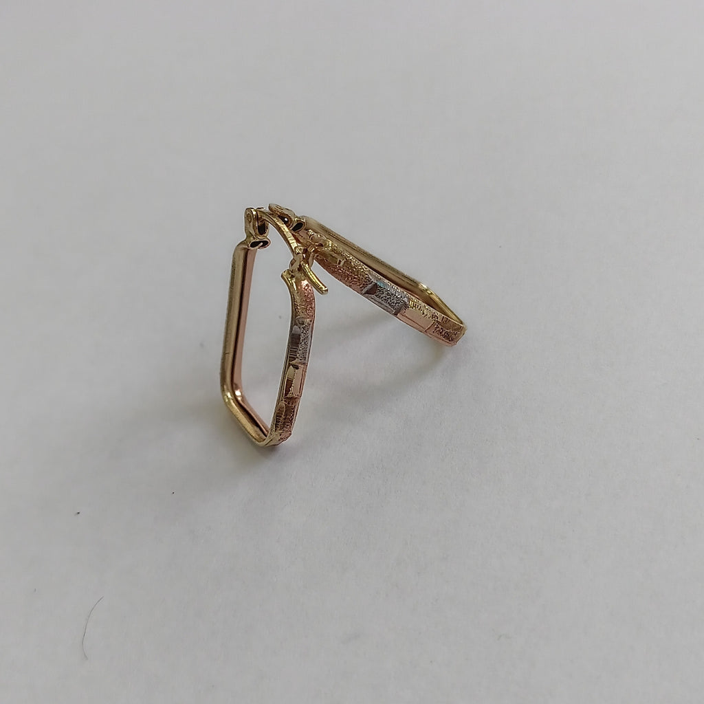 ARRACADAS PAR ORO 14 K 2 GRMS (SEMINUEVO)