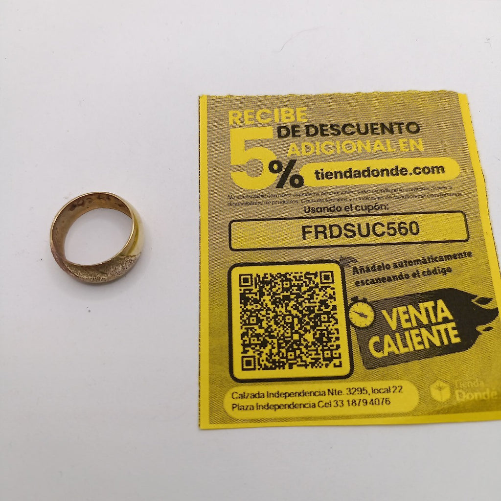 ARGOLLA ORO 8 K 2 GRMS (SEMINUEVO)