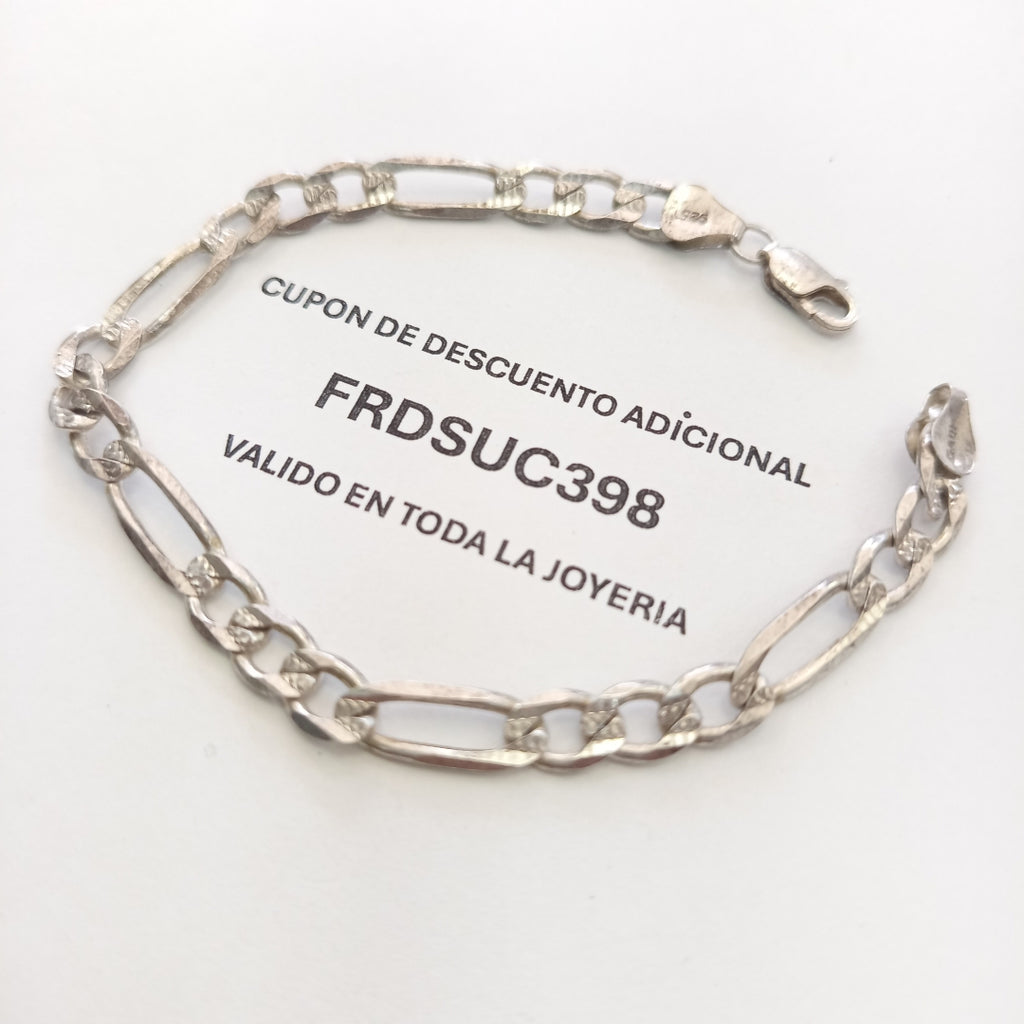 PULSERA PLATA 12.9 GRMS (SEMINUEVO)