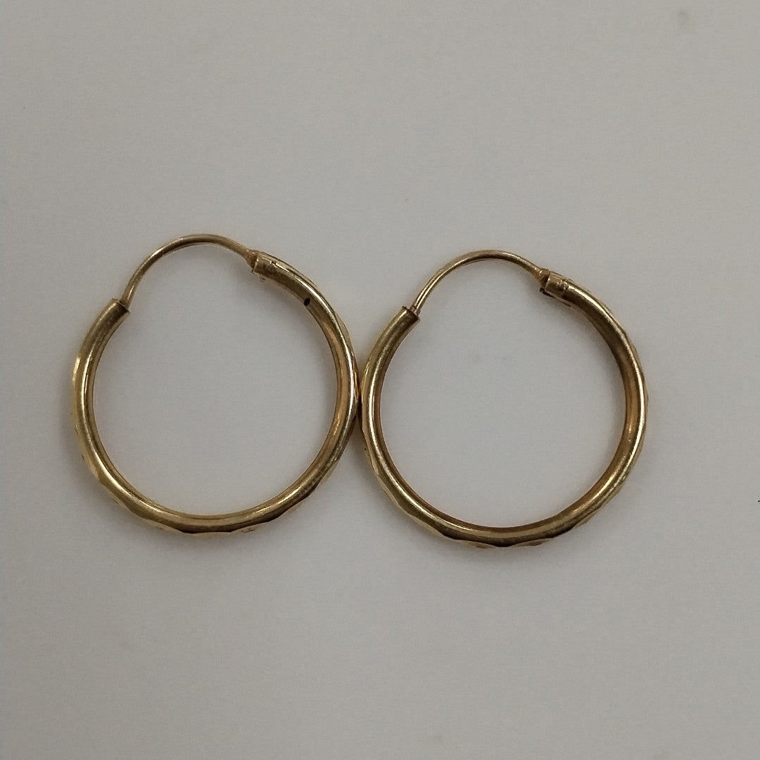 ARRACADAS PAR ORO 10 K 1.2 GRMS (SEMINUEVO)