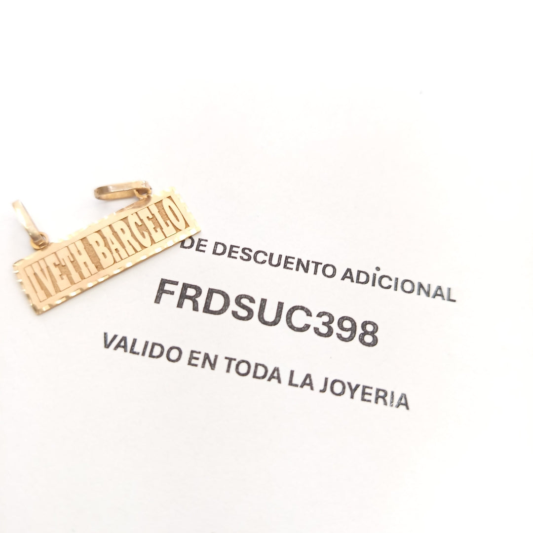 DIJE ORO 8 K 2,60 GRMS (SEMINUEVO)