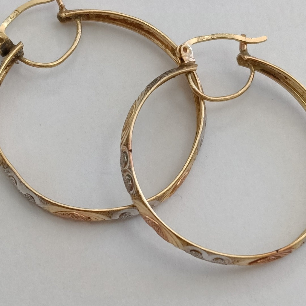 ARRACADAS PAR ORO 14 K 2,80 GRMS (SEMINUEVO)