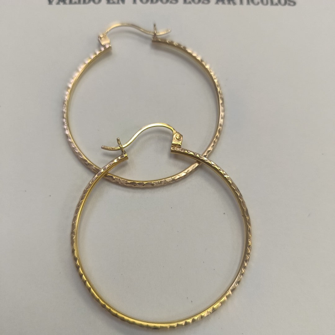 ARRACADAS PAR ORO 10 K 5,90 GRMS (SEMINUEVO)