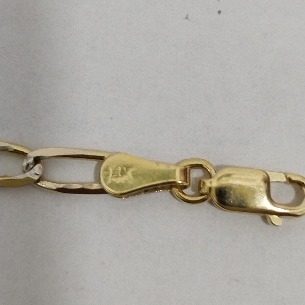 PULSERA TEJIDO ESLABONES 4G 18 CM (NUEVO)