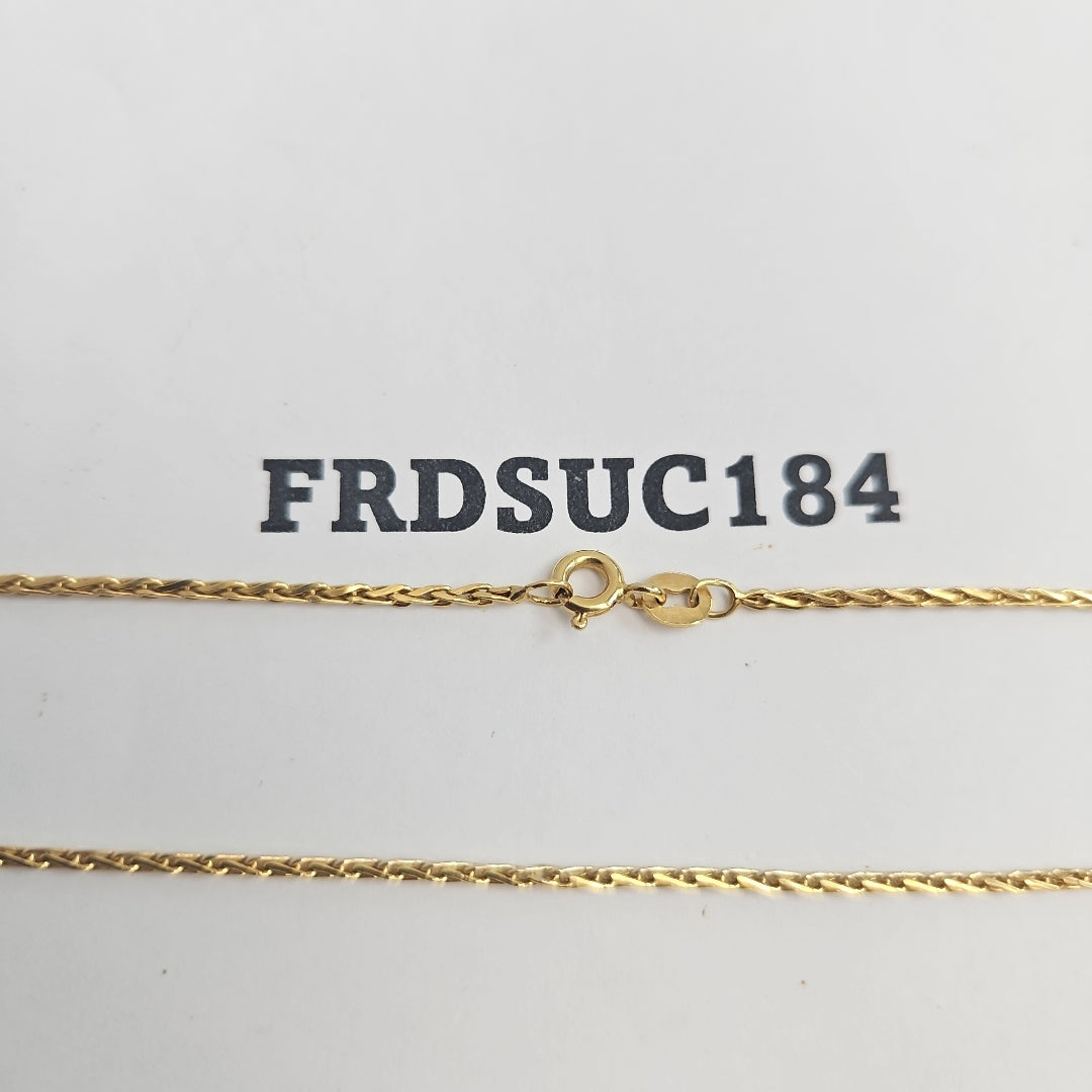 CADENA ORO 14 K 2.6 GRMS (SEMINUEVO)