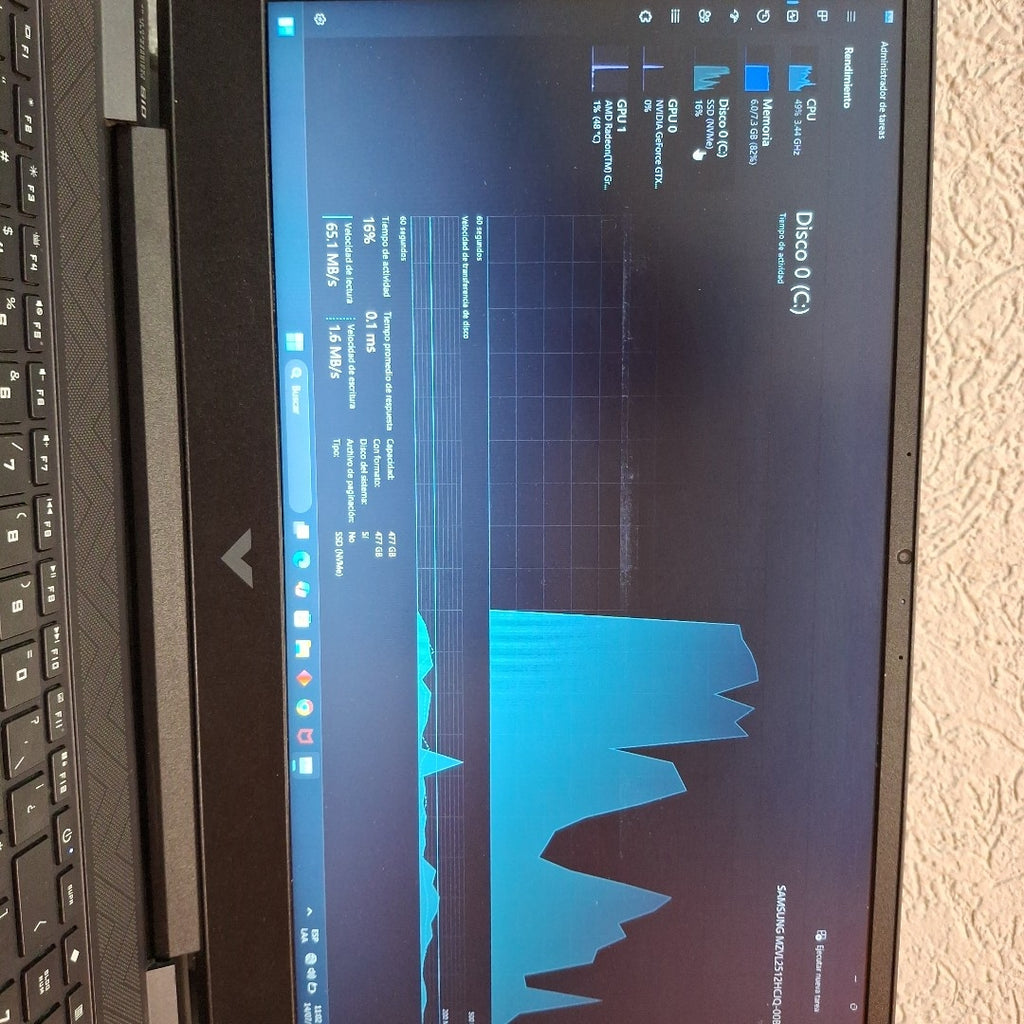 LAPTOP HP VICTUS 15-FB0122LA (2023) 512 GB SSD 8 GB RAM