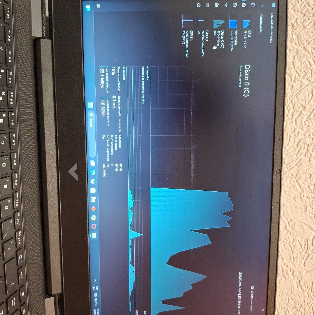 LAPTOP HP VICTUS 15-FB0122LA (2023) 512 GB SSD 8 GB RAM