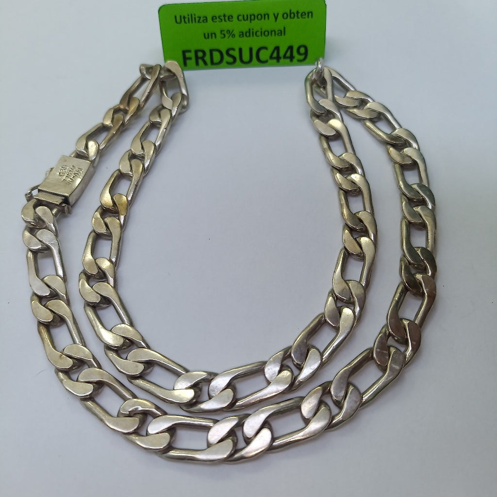 CADENA PLATA 127.4 GRMS (SEMINUEVO)