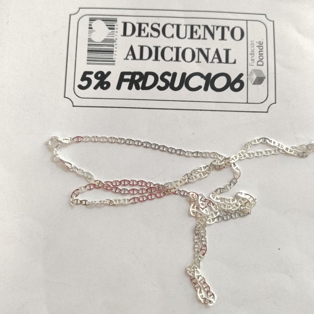 CADENA GUCHI PLATA .925 60 CM 3.63 GR (NUEVO)