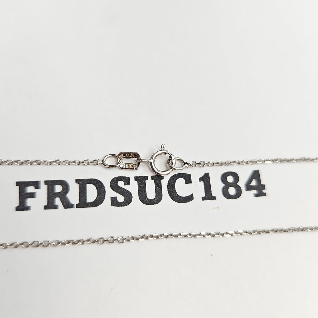 CADENA ORO BLANCO 14 K 1.4 GRMS (SEMINUEVO)