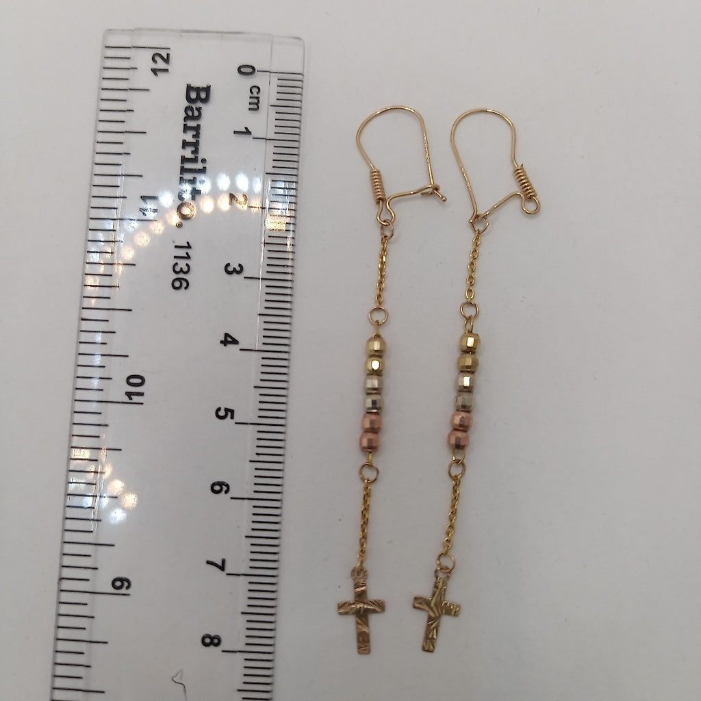 ARETES PAR ORO 10 K 1.5 GRMS (SEMINUEVO)