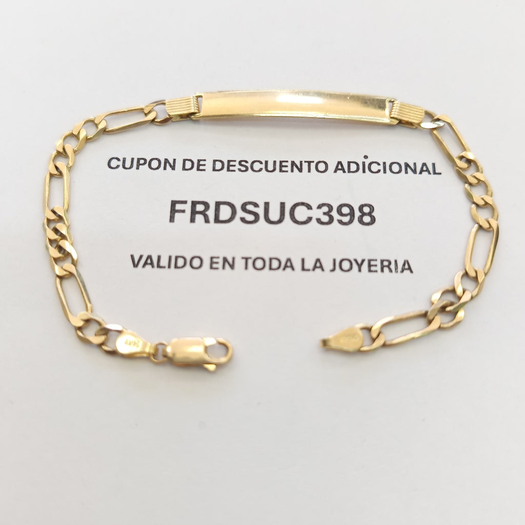 ESCLAVA ORO 14 K 7.8 GRMS (SEMINUEVO)