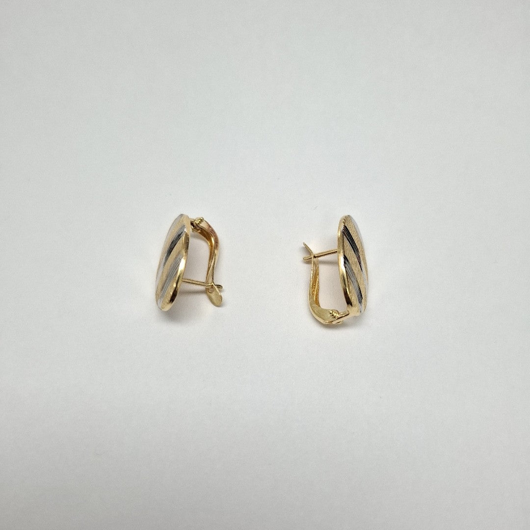 ARETES PAR ORO 14 K 2,60 GRMS (SEMINUEVO)