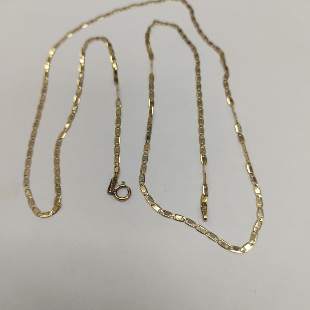 CADENA ORO COMBINADO 14 K 3,60 GRMS (SEMINUEVO)