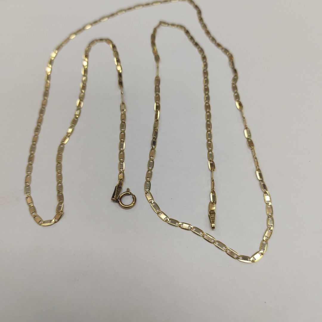 CADENA ORO COMBINADO 14 K 3,60 GRMS (SEMINUEVO)
