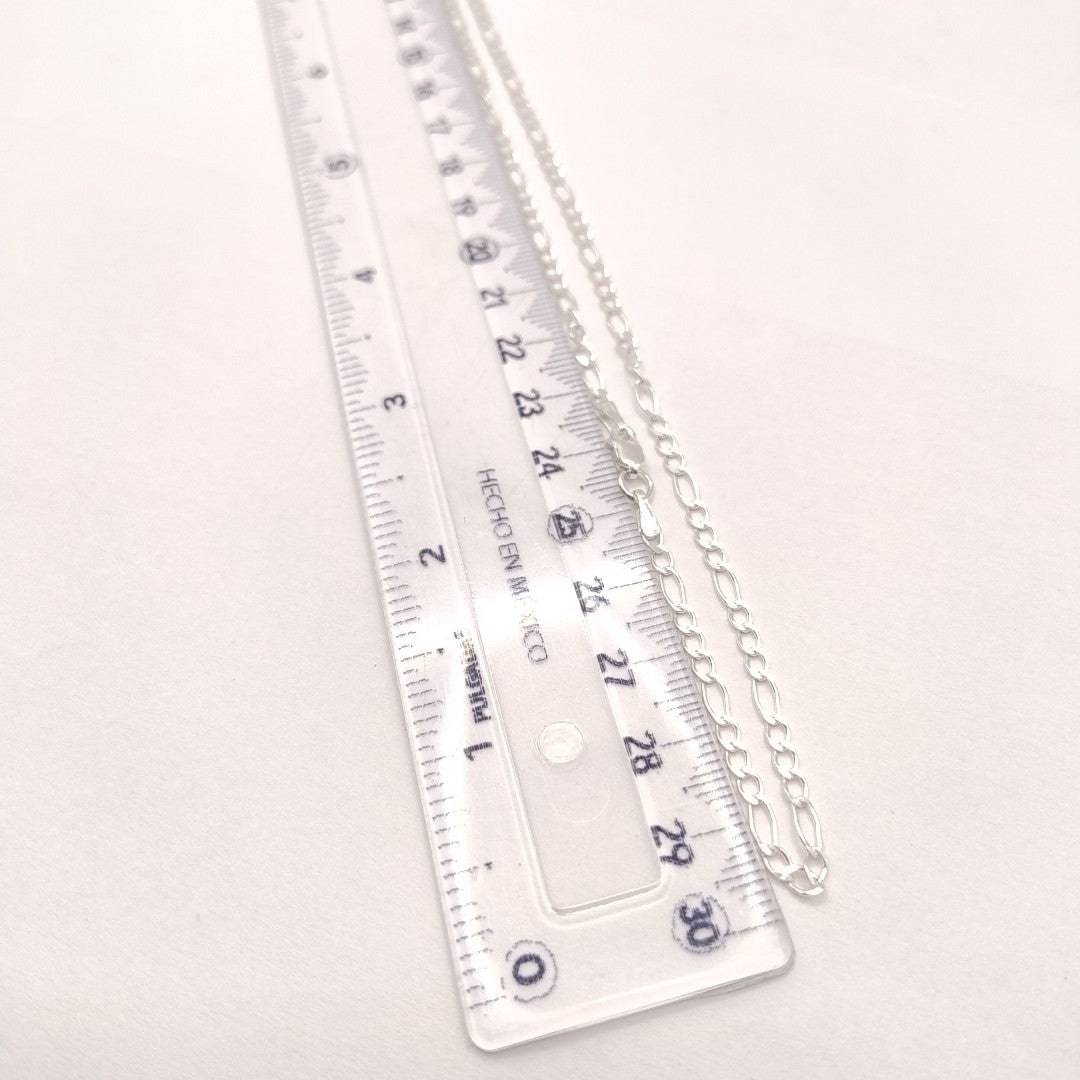 CADENA 3X1 PLATA .925 60 CM 4.82 GR (NUEVO)