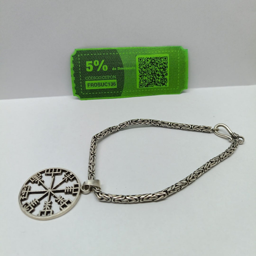 PULSERA PLATA 13.9 GRMS (SEMINUEVO)
