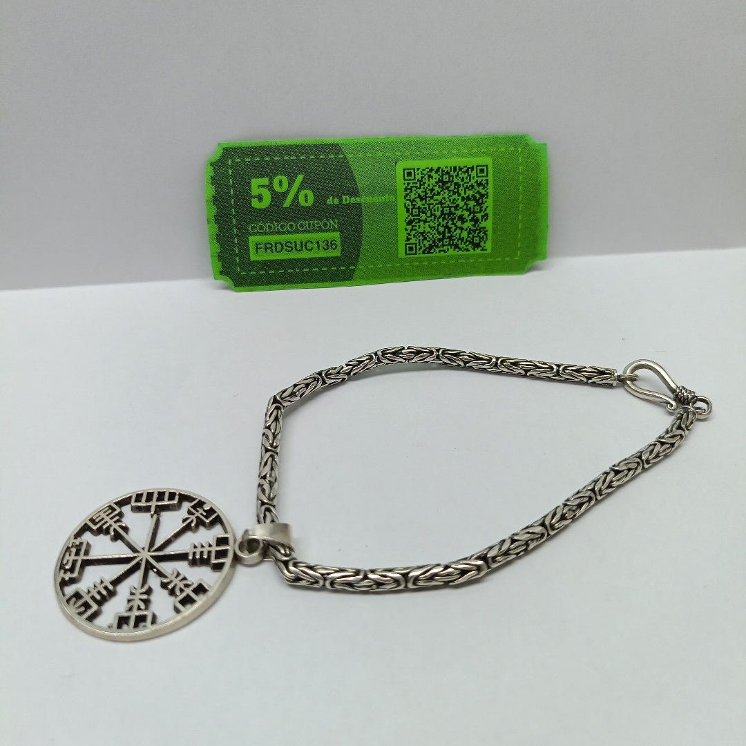 PULSERA PLATA 13.9 GRMS (SEMINUEVO)