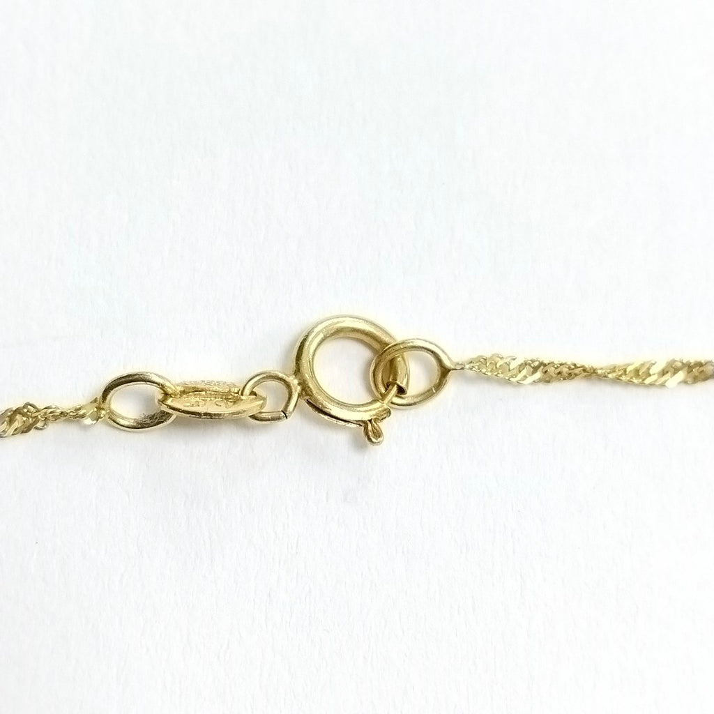 CADENA,CRUCIFIJO ORO 10 K 2,00 GRMS (SEMINUEVO)