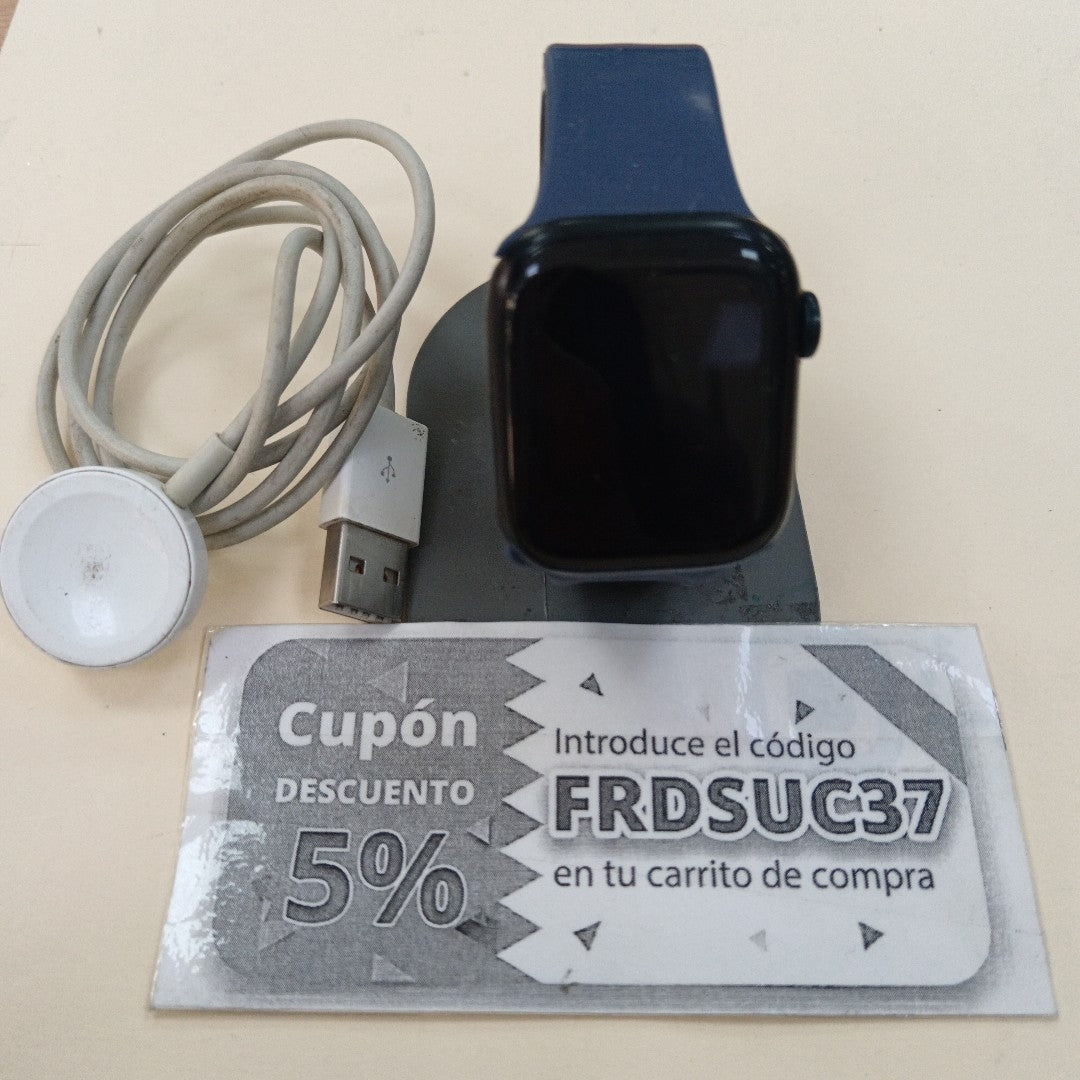 SMARTWATCH APPLE SERIES 7 ALUMINIO A2475 41 MM GPS + CELULAR (SEMINUEVO)