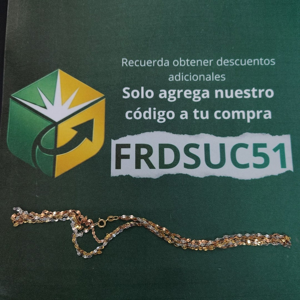 CADENA ORO 14 K 2.9 GRMS (SEMINUEVO)