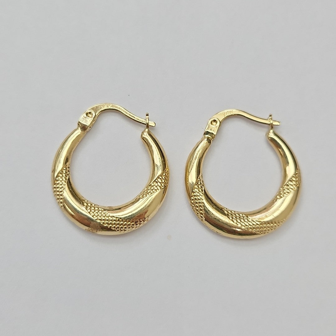 ARRACADAS ORO 14K 1.8 (NUEVO)