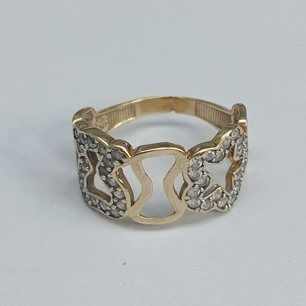 ANILLO ORO 14 K 3,00 GRMS (SEMINUEVO)
