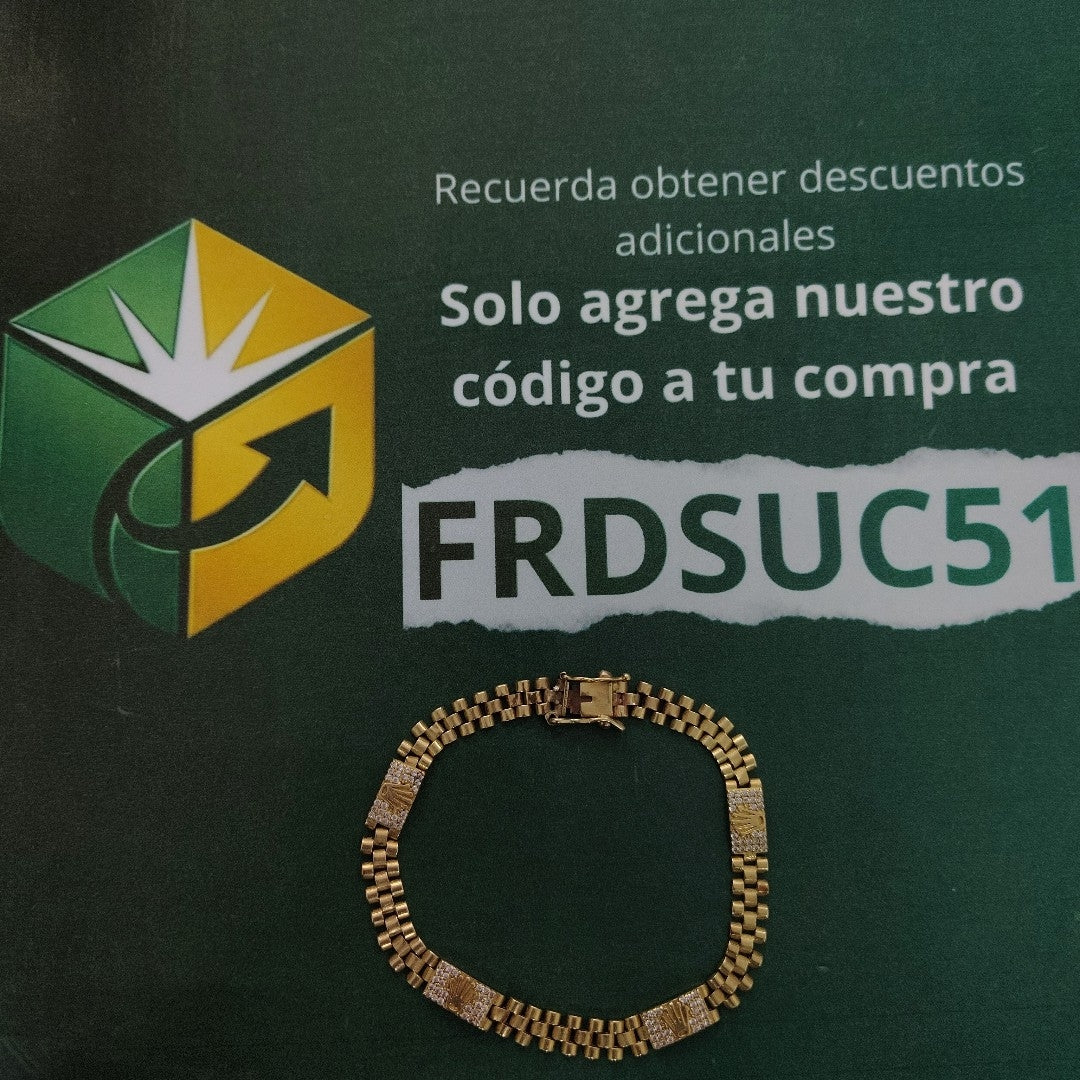 PULSERA ORO 10 K 5.8 GRMS (SEMINUEVO)