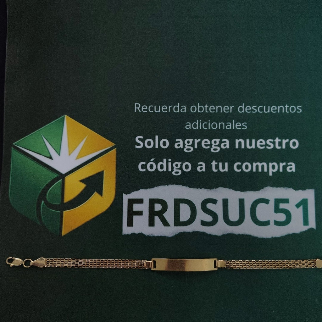 ESCLAVA ORO 10 K 5.1 GRMS (SEMINUEVO)