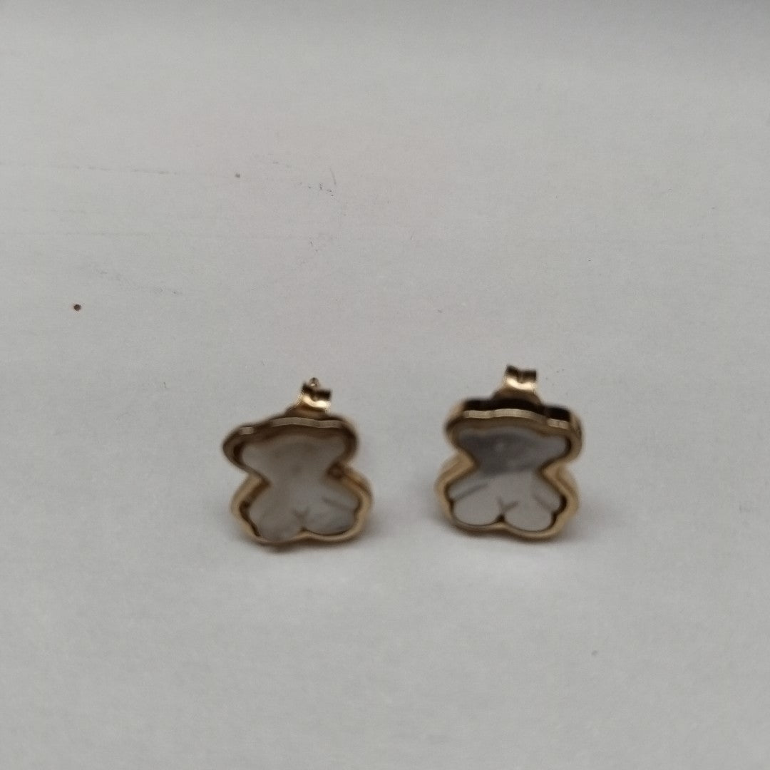 BROQUELES PAR ORO 14 K 2 GRMS (SEMINUEVO)