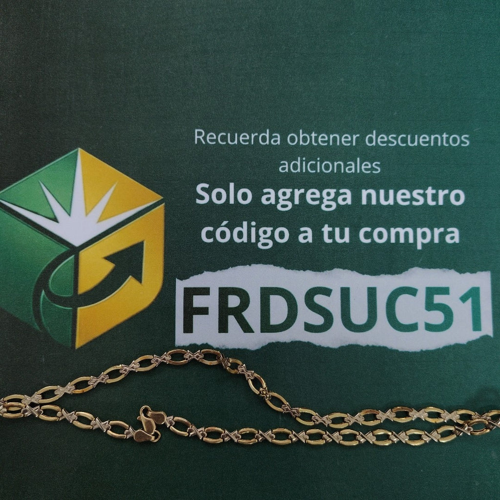 CADENA ORO 14 K 10.3 GRMS (SEMINUEVO)