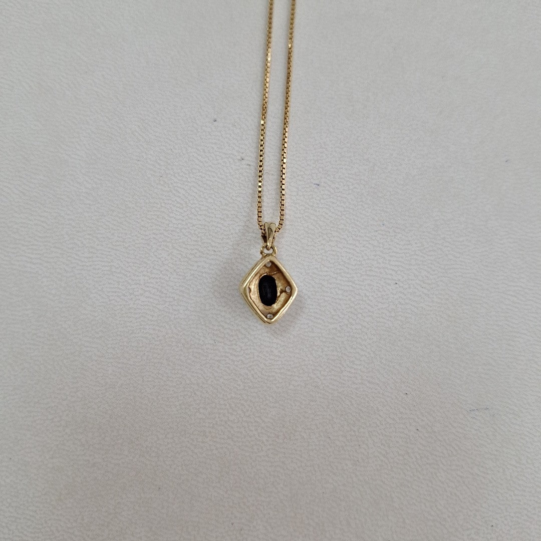 CADENA, DIJE ORO 14 K 3.8 GRMS (SEMINUEVO)