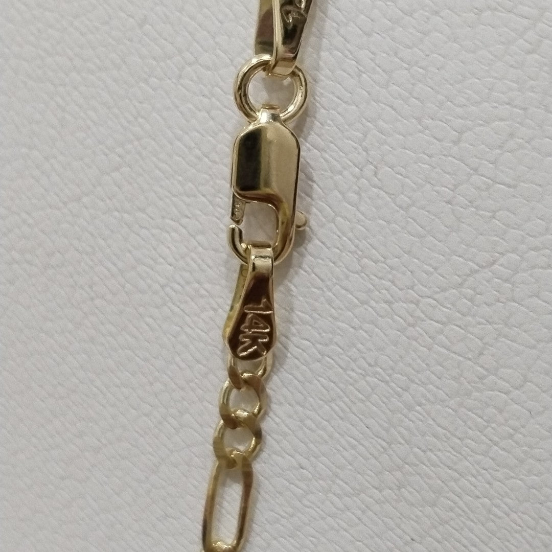 CADENA TEJIDO 3X1 5G 55 CM (NUEVO)