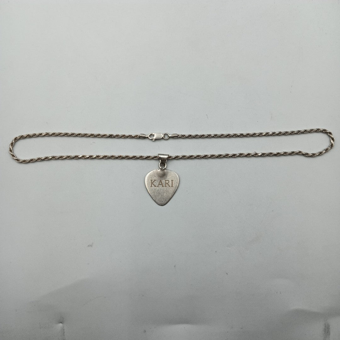 CADENA, DIJE PLATA 9.7 GRMS (SEMINUEVO)