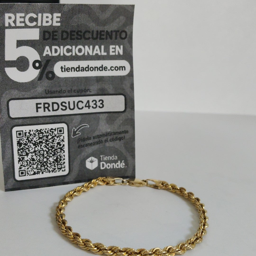 PULSERA ORO 14 K 9.1 GRMS (SEMINUEVO)