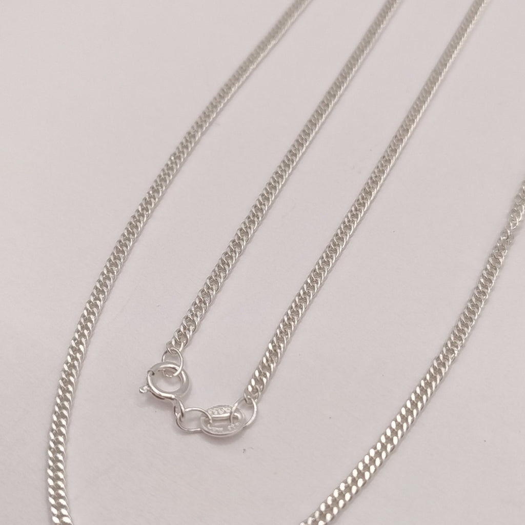 CADENA BARBADA PLATA .925 50 CM 4.12 GR (NUEVO)