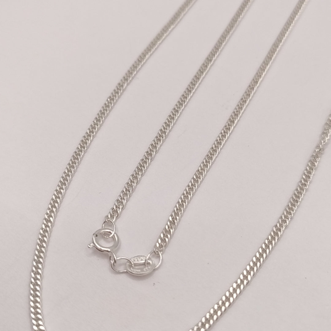 CADENA BARBADA PLATA .925 50 CM 4.12 GR (NUEVO)